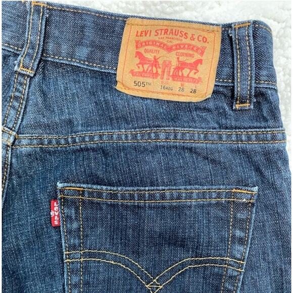 Levi’s 505 Straight Leg Reg Jeans Size 28x28 - Picture 1 of 7
